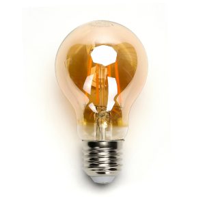 Foto principale Lampadina Led Vintage a Filamento E27 A60 a bulbo 4W Bianco caldo 2200K Aigostar