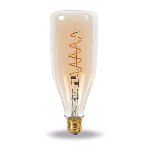 Foto principale Lampadina Led Vintage a Filamento E27 B78 decorativa 4W Bianco caldo 2200K Novaline