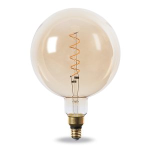 Foto principale Lampadina Led Vintage a Filamento E27 G200 decorativa 4W Bianco caldo 2200K Novaline