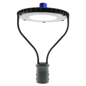 Foto principale Lampione stradale Led 50W Nero IP65 Bianco neutro 4500K con sensore crepuscolare LEDme