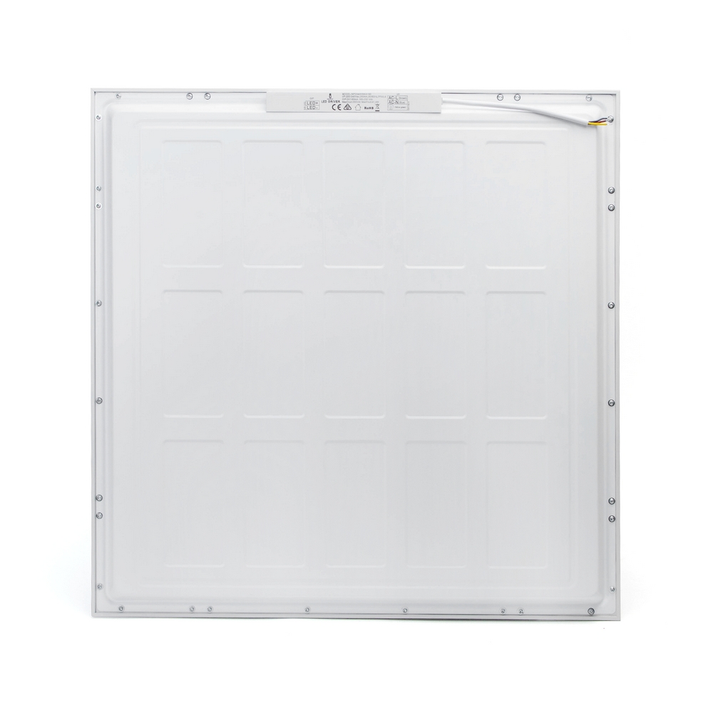Pannello Led 40W 60x60cm Cornice bianca quadrata Bianco freddo 6000K Aigostar - Foto 1