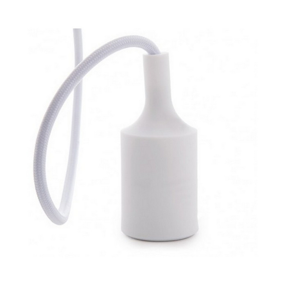 Pendel in silicone Bianco a sospensione 1 x E27 Novaline - Foto 1