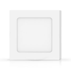 Foto principale Plafoniera Led slim 6W Bianca Quadrata Bianco caldo 3000K Aigostar