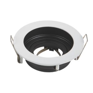 Foto principale Portafaretto orientabile GU10 / MR16 da incasso 100mm Bianco Rotondo Aigostar