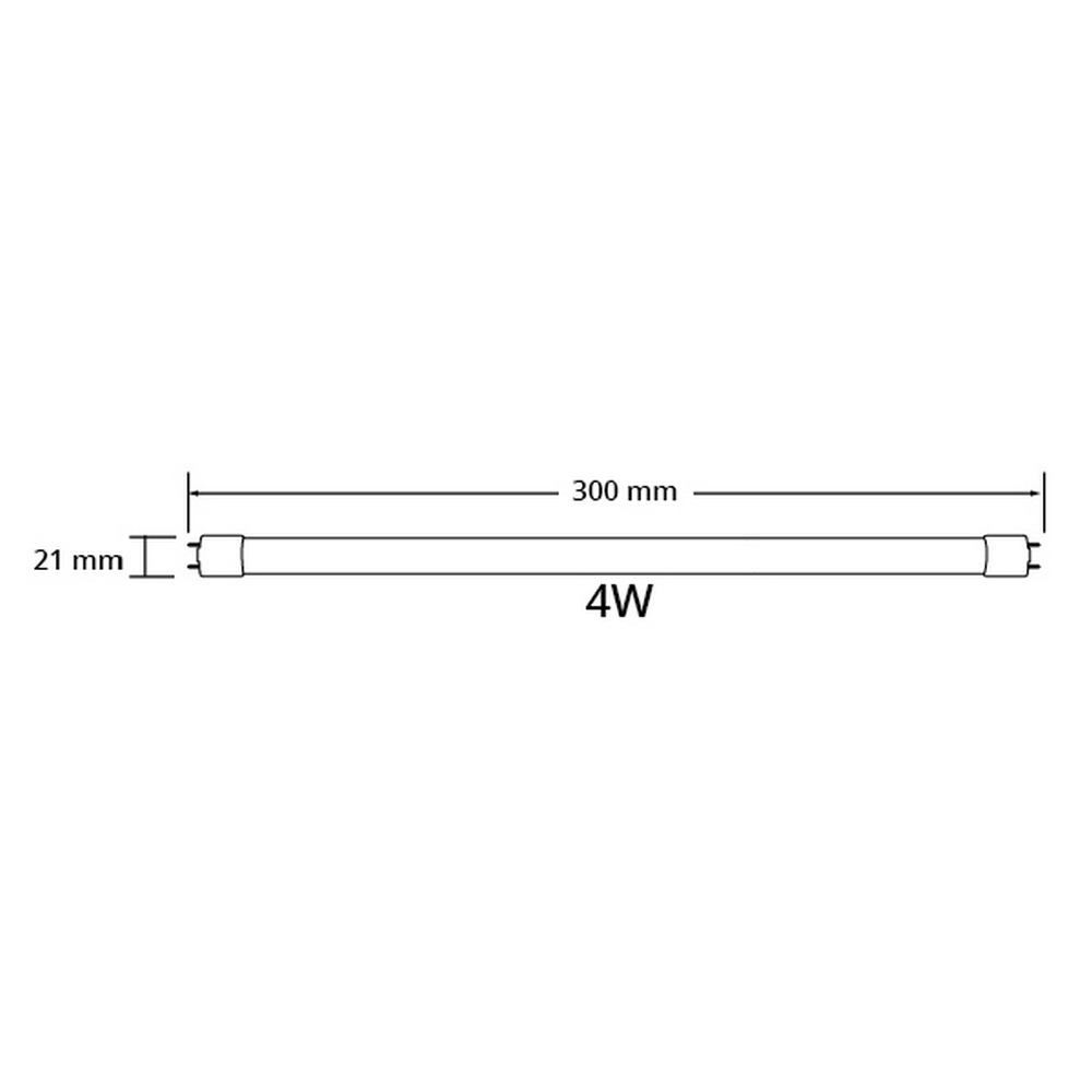 Trade Shop Tubo T5 Neon LED 120 Cm 18W: Luce Bianco Naturale 4000K, Copertura Opaca, Basso Consumo