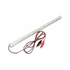 Foto principale Barra Led per auto e camper 12V 16W 50cm con morsetti IP20 Bianco Freddo 6000K Wisdom