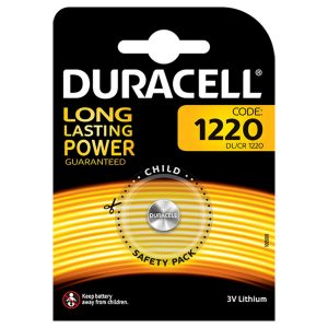 Foto principale Batteria bottone Duracell 3V CR1220 Litio confezione da 1 pila