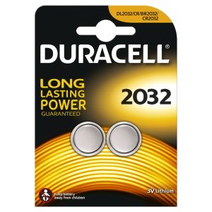 Foto principale Batteria bottone Duracell 3V CR2032 Litio confezione da 2 pile