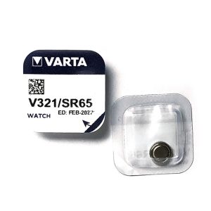 Foto principale Batteria bottone Varta 1,55V V321 Ossido d’Argento confezione da 1 pila