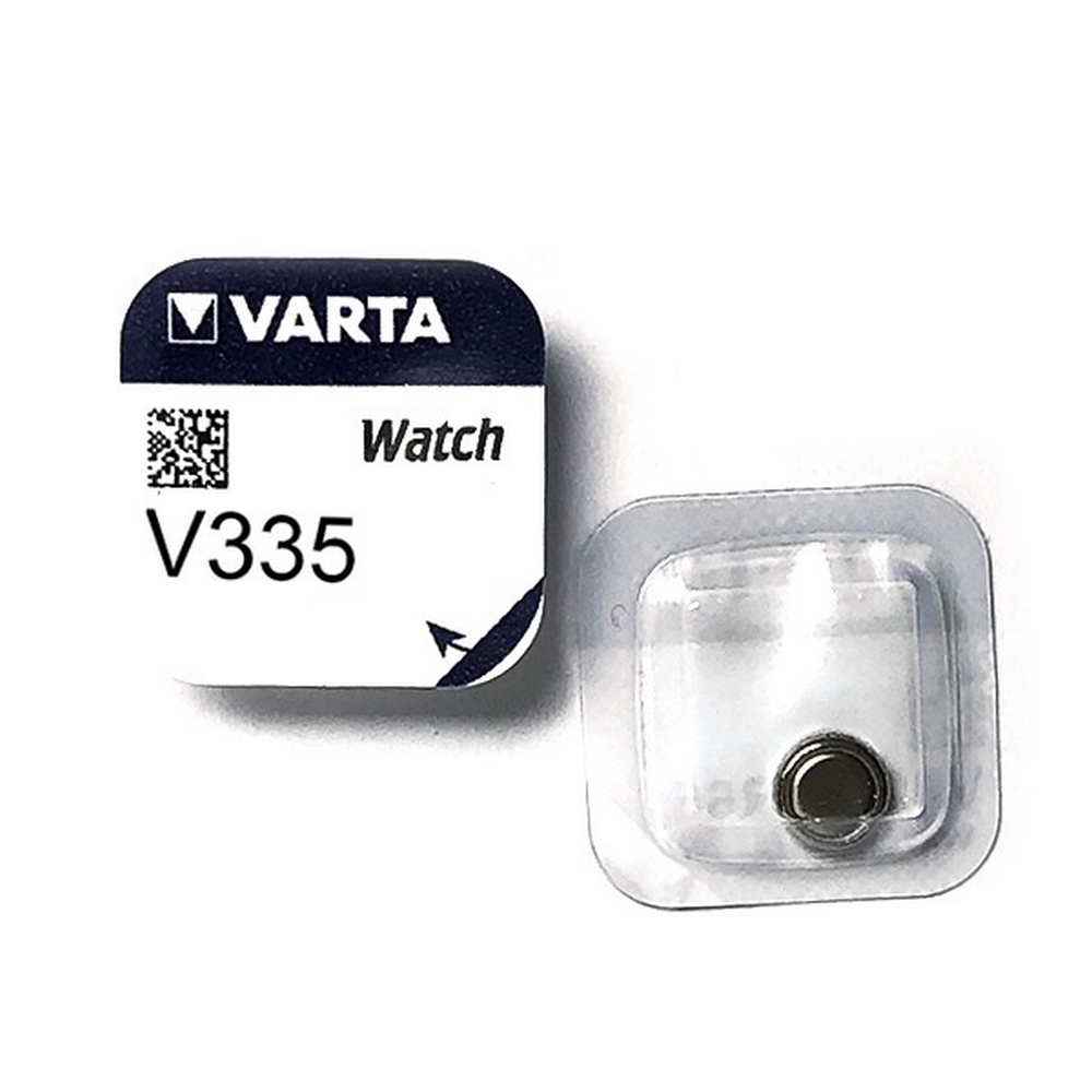 Foto principale Batteria bottone Varta 1,55V V335 Ossido d’Argento confezione da 1 pila