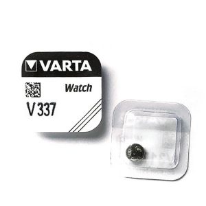 Foto principale Batteria bottone Varta 1,55V V337 Ossido d’Argento confezione da 1 pila