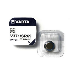 Foto principale Batteria bottone Varta 1,55V V371 Ossido d’Argento confezione da 1 pila