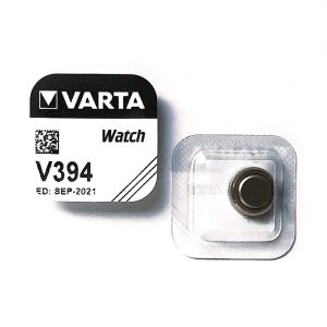 Foto principale Batteria bottone Varta 1,55V V394 Ossido d’Argento confezione da 1 pila