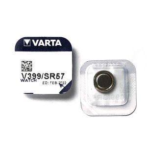 Foto principale Batteria bottone Varta 1,55V V399 Ossido d’Argento confezione da 1 pila