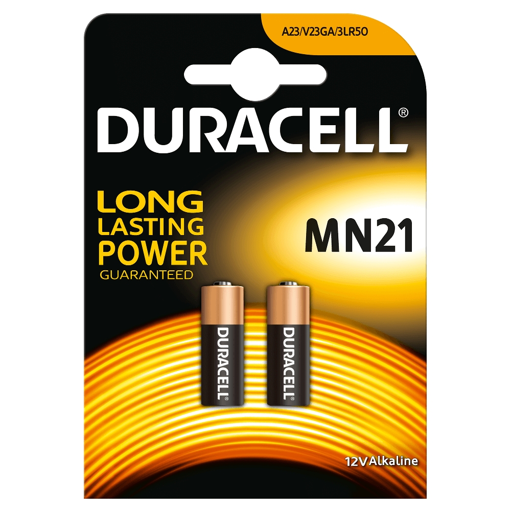 Foto principale Batteria Duracell 12V MN21 Alcalina confezione da 2 pile