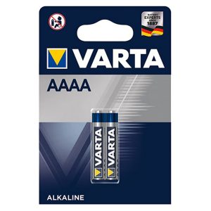Foto principale Batteria Varta 1,5V AAAA Mini Alcalina confezione da 2 pile
