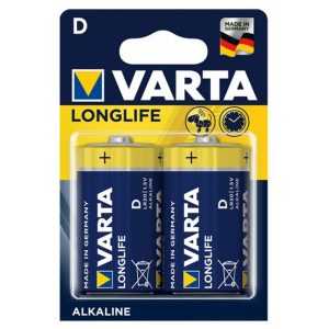 Foto principale Batteria Varta 1,5V D Torcia Longlife Alcalina confezione da 2 pile