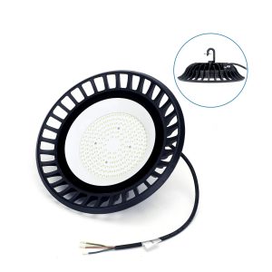 Foto principale Campana Led industriale UFO Slim 100W Nera IP65 Bianco Freddo 6500K Aigostar