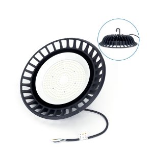 Foto principale Campana Led industriale UFO Slim 150W Nera IP65 Bianco Freddo 6500K Aigostar