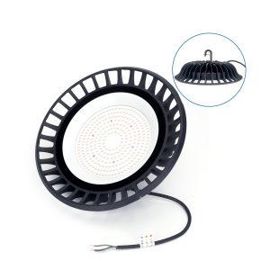 Foto principale Campana Led industriale UFO Slim 150W Nera IP65 Bianco Neutro 4000K Aigostar