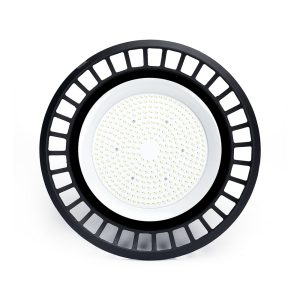 Foto principale Campana Led industriale UFO Slim 200W Nera IP65 Bianco Freddo 6500K Aigostar