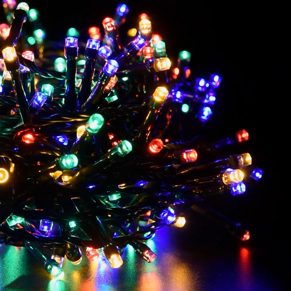 Luci di Natale 800 LED multicolore L1600 SNAKE