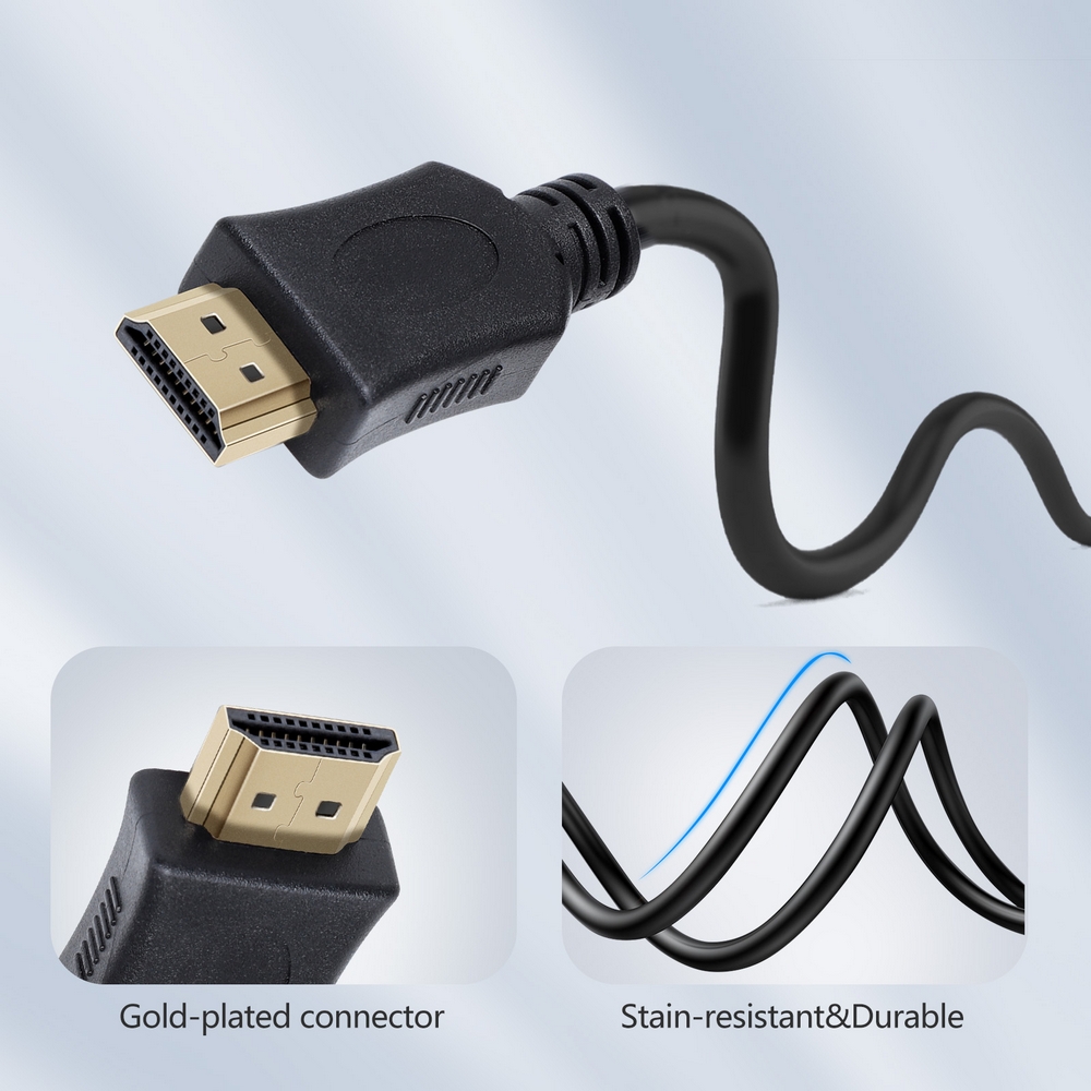 Cavo HDMI 5m con Ethernet nero Aigostar - Foto 1
