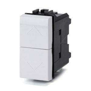 Foto principale Doppio Pulsante con frecce 10A bianco compatibile BTicino Livinglight
