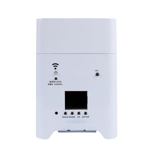 Foto principale Faro Led a batteria 6x18W RGBWAUV 6 in 1 WiFi bianco Wisdom