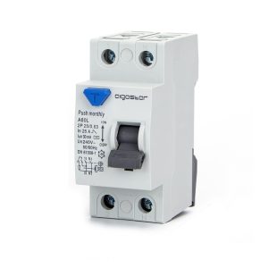 Foto principale Interruttore differenziale puro Salvavita modulare Aigostar 2P 25A 0,03A Aigostar