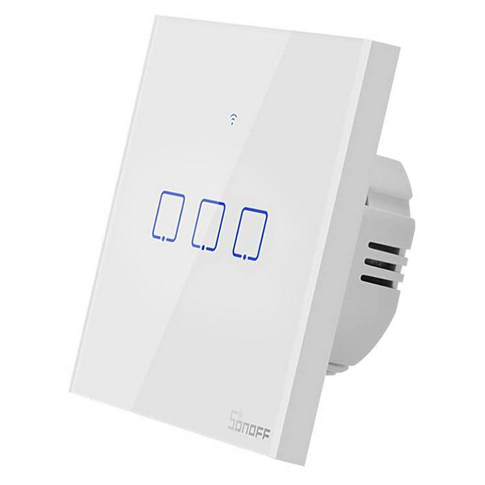 Interruttore Touch Smart SONOFF T0 EU 3C 3 tasti WiFi da parete - Foto 1
