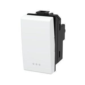 Foto principale Interruttore unipolare 16AX bianco compatibile BTicino Matix