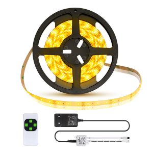 Foto principale Kit Striscia Led 12V 18W SMD 2835 5 metri IP65 Bianco Caldo 3000K Aigostar