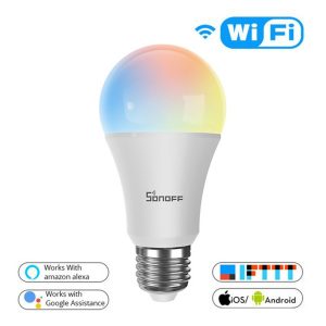 Foto principale Lampadina Led Smart SONOFF B05-B-A60 E27 9W WiFi RGB Dimmerabile