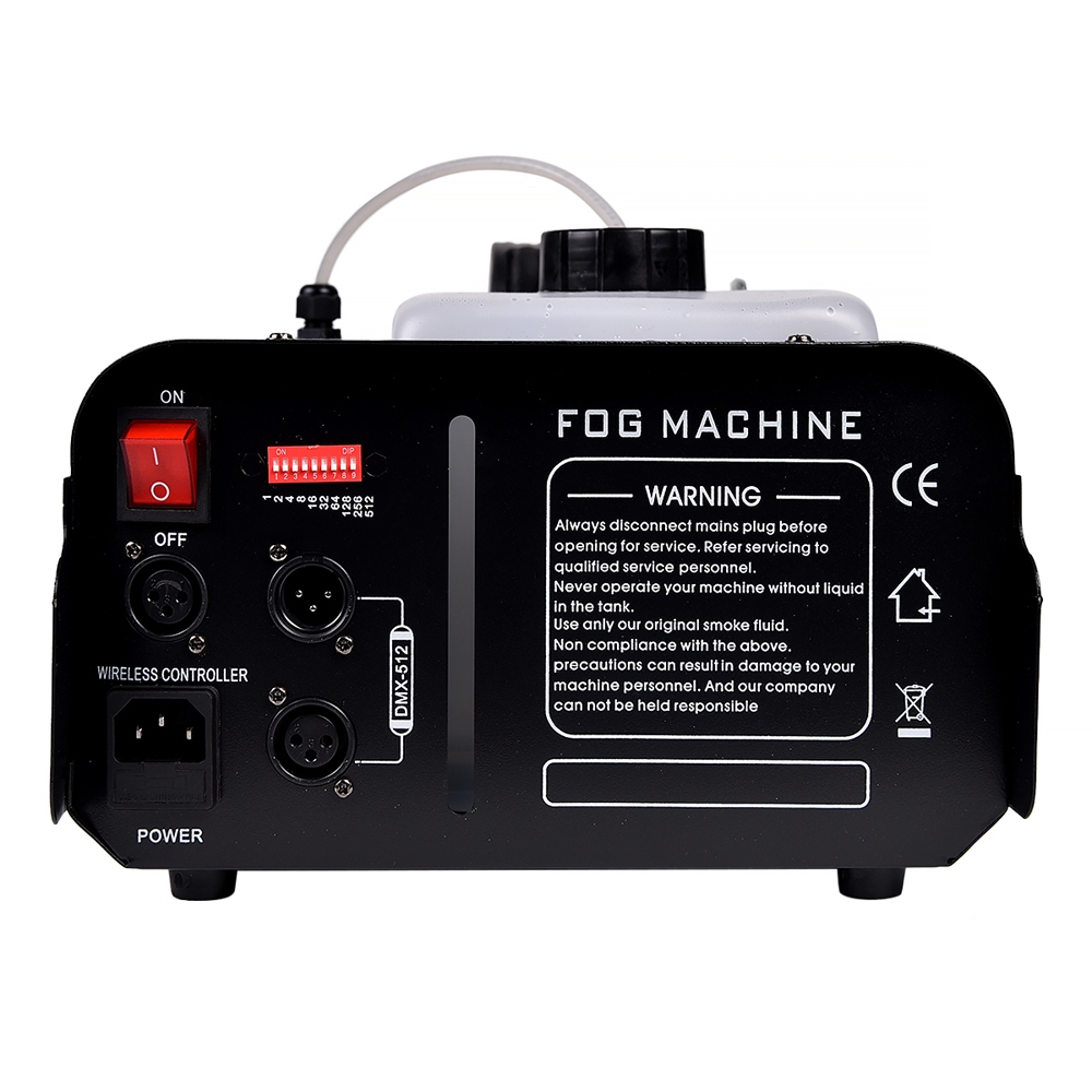 Macchina del fumo 1500W DMX Wisdom 