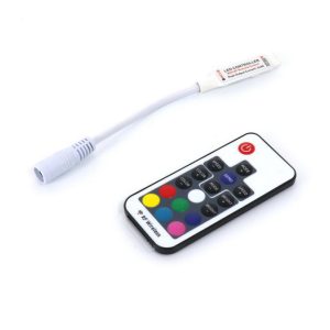 Foto principale Mini Controller RF striscia Led RGB 12-24V con telecomando LEDme