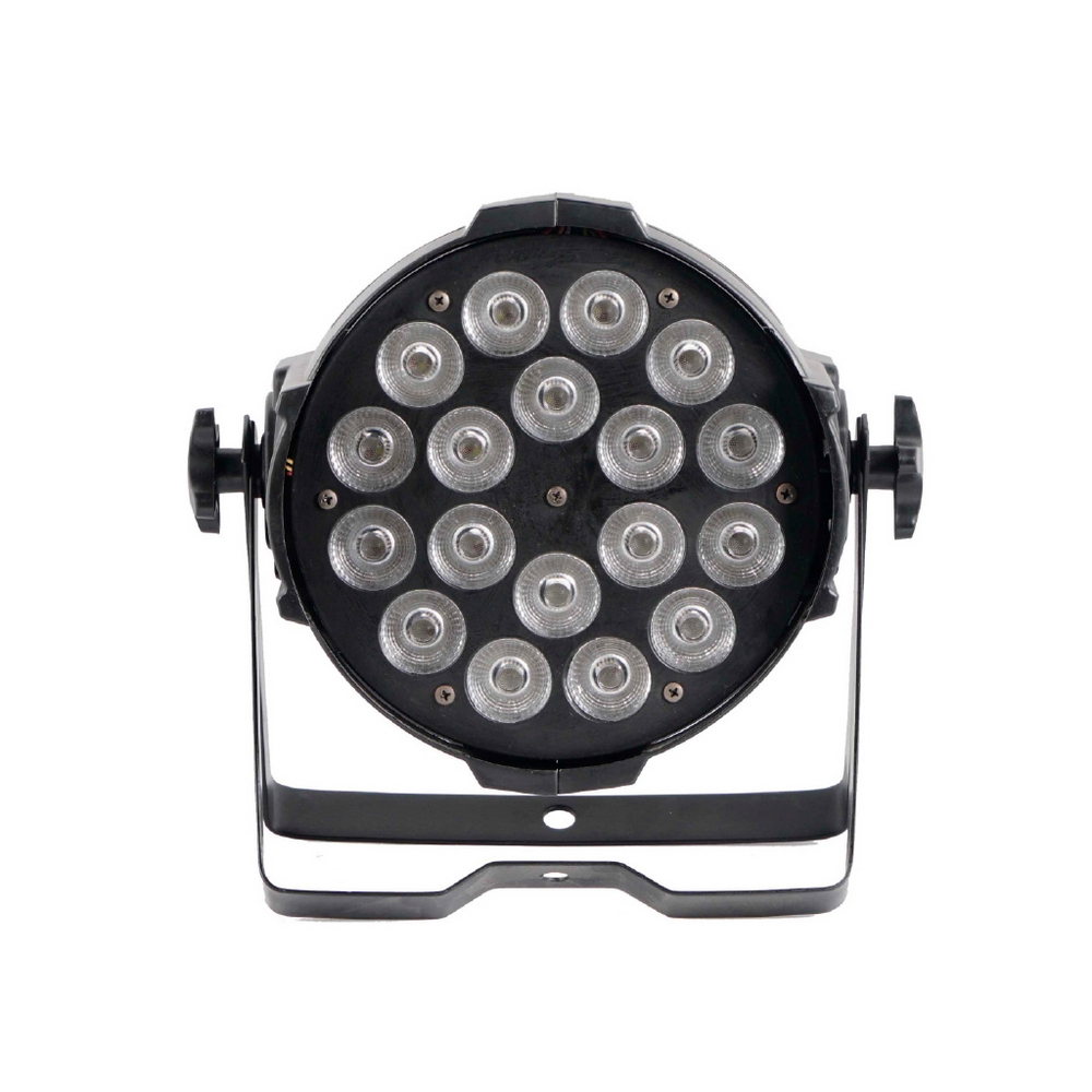 Par Led 18x18W RGBWAUV 6 in 1 IP20 Wisdom 