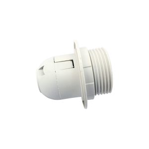 Foto principale Portalampada E27 Bianco 250V in Plastica con anello Aigostar