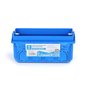 Foto principale Scatola portafrutti 504 cassetta da incasso 4 moduli colore blu