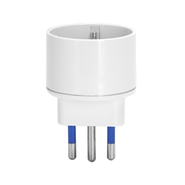 ADATTATORE TRIPLO CON SHUKO SPINA PICCOLA BIANCO - VIMAR 00322.B