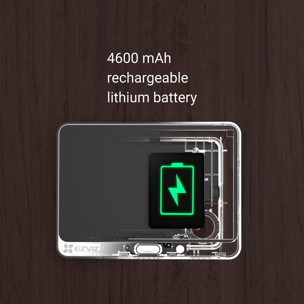 Spioncino Smart EZVIZ DP2 WiFi Full HD 1080p a batteria con videocitofono LCD Touch campanello e audio bidirezionale - Foto 3