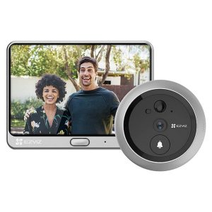 Foto principale Spioncino Smart EZVIZ DP2 WiFi Full HD 1080p a batteria con videocitofono LCD Touch campanello e audio bidirezionale