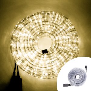 Foto principale Tubo luminoso 10 metri da esterno da 240 Led Bianco Caldo Wisdom