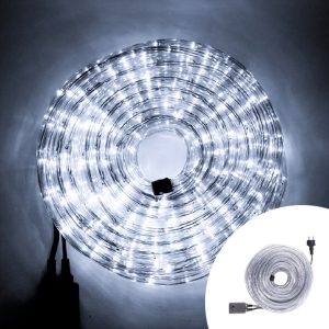 Foto principale Tubo luminoso 20 metri da esterno da 480 Led Bianco Freddo Wisdom
