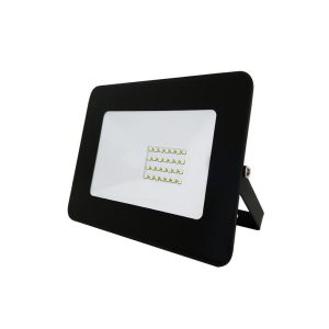 Foto principale Faro proiettore Led 20W Nero da esterno slim IP65 Bianco Caldo 3000K Novaline