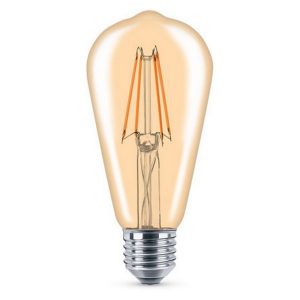 Foto principale Lampadina Led Vintage a Filamento E27 ST64 9W Bianco Caldo 2700K Novaline