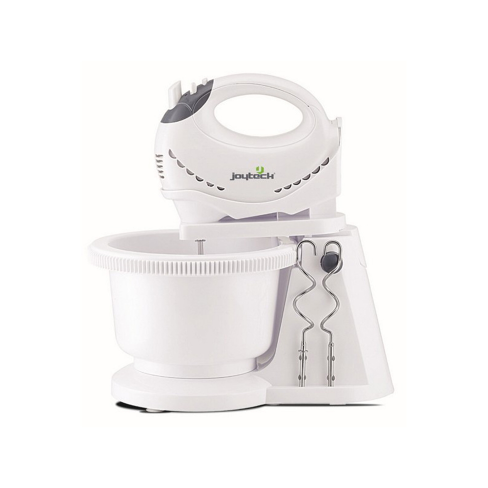 Sbattitore elettrico 150W con ciotola Bianco e Grigio Joyteck