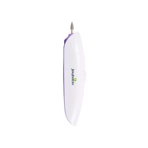 Foto principale Set per manicure e pedicure elettrico a batteria con luce Led Bianco e Lilla Joyteck