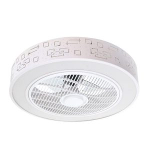 Foto principale Lampadario Ventilatore da soffitto Smart Plus Sticks 36W Wi-Fi illuminazione Led regolabile con telecomando LEDme
