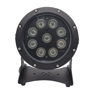 Foto principale Par Led a batteria 9x10W DMX RGBWAUV 6 in 1 Wi-Fi IP65 Wisdom